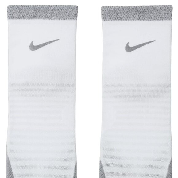 NWT Nike Spark Cushioned Ankle White Running Socks - Picture 3 of 6